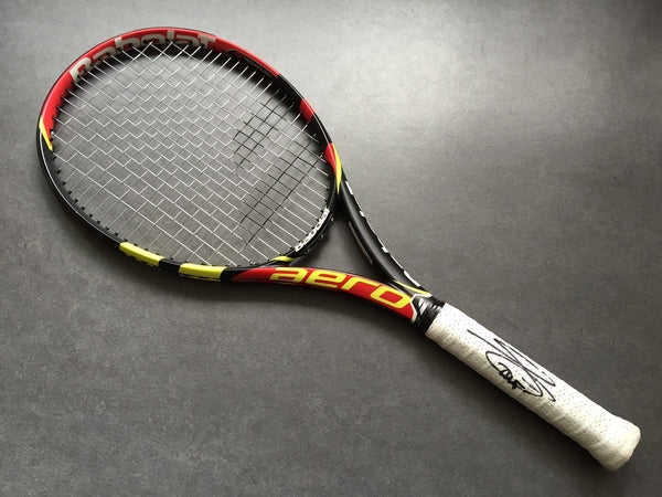peber tommelfinger Twisted Jo-Wilfried Tsonga Personal Babolat Aeropro Drive + Painted Cortex – Pro  Stock Tennis
