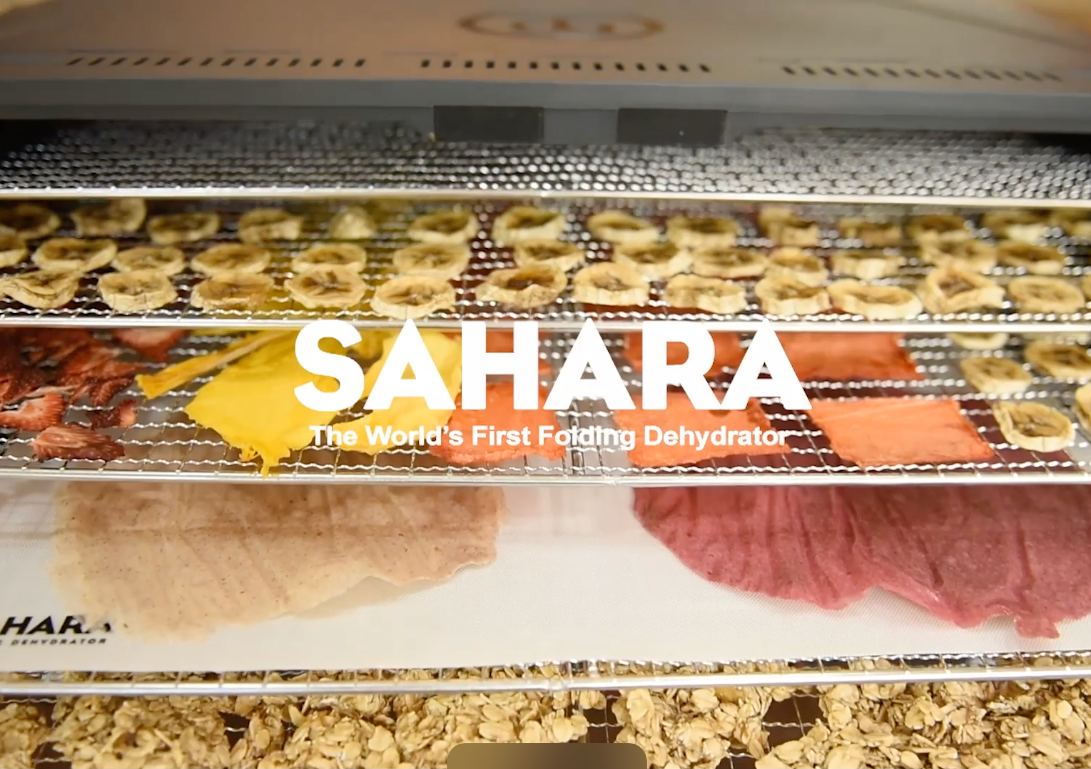 The Sahara Folding Dehydrator with Chef Mario 