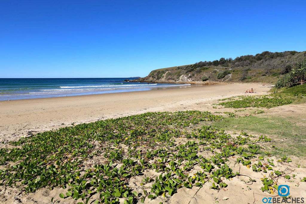 An empty day at Sapphire Beach