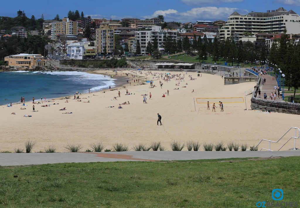 Coogee Beach on a relatively uncrowded sunny day