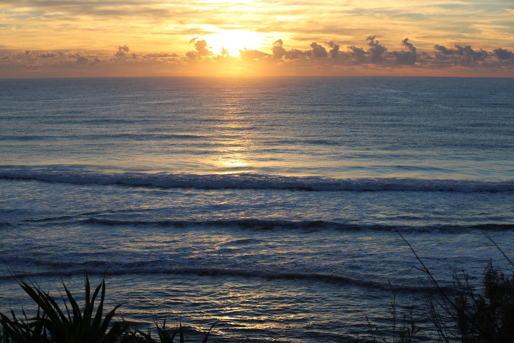 Beautiful sunrise at Coolum Beach Sunshine Coast QLD