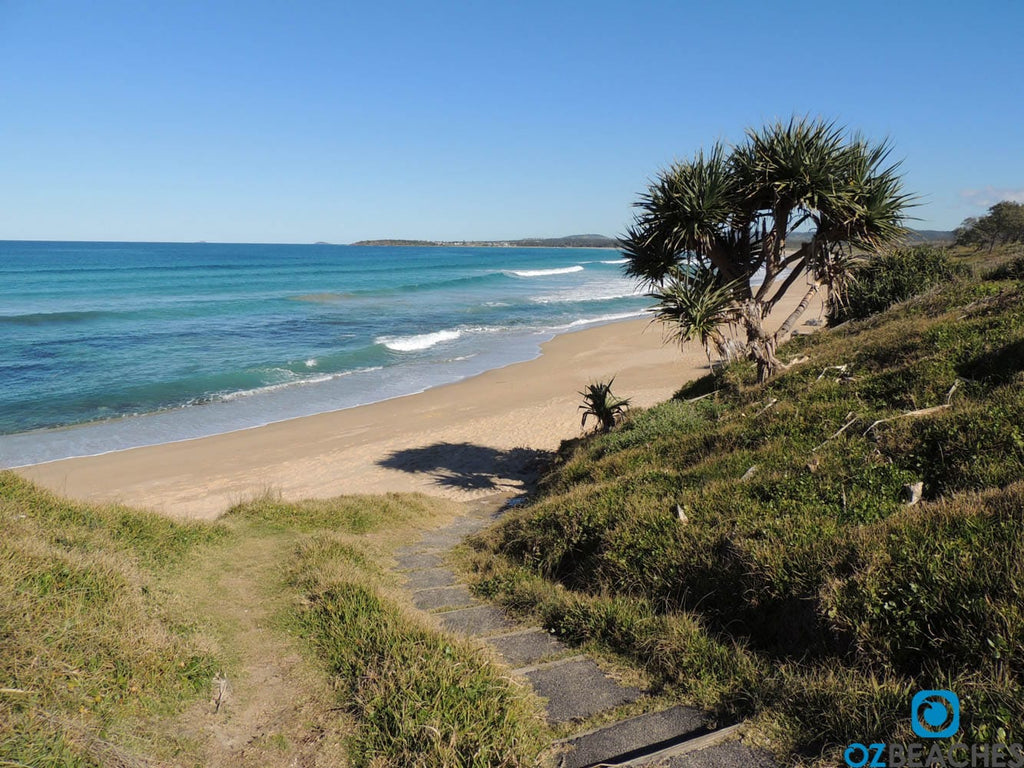 Beach access track to Corindi Beach NSW