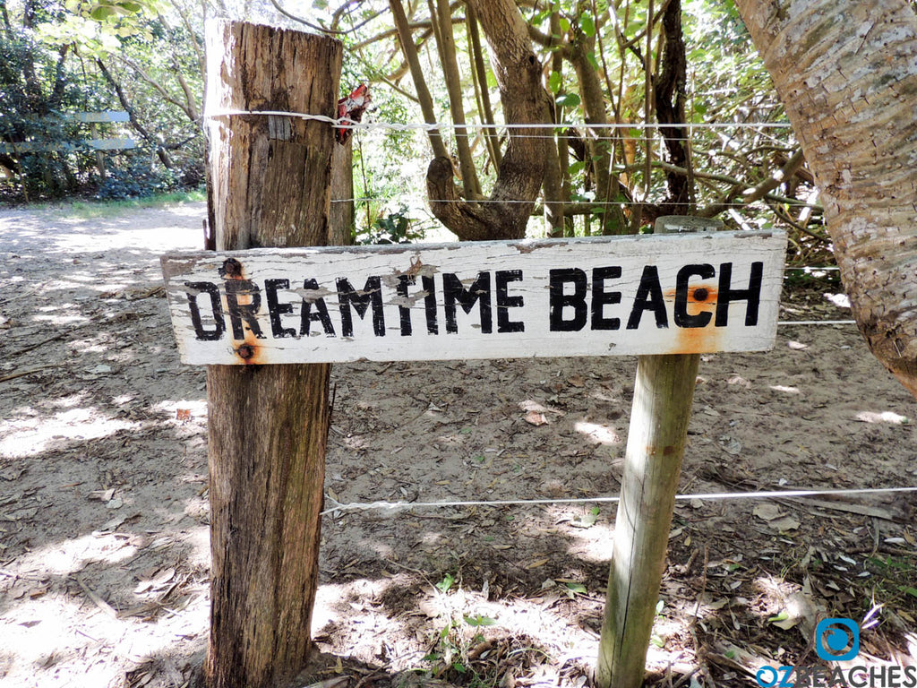 Dreamtime Beach at Fingal Head is a lovely natural and scenic beach