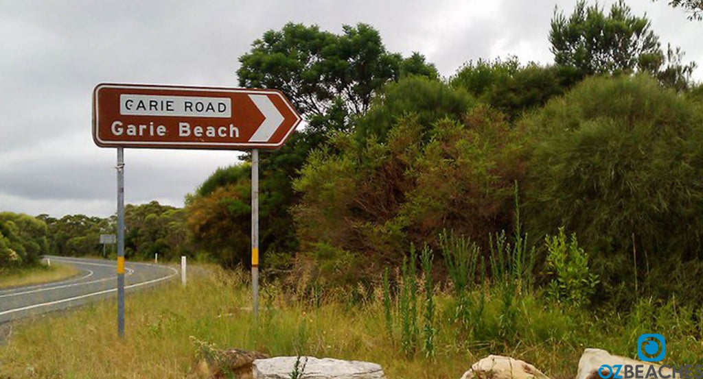 Garie Beach sign