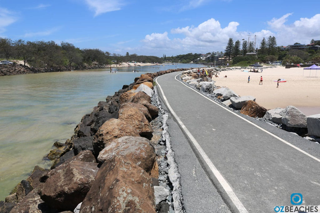 Kingscliff Beach rock wall