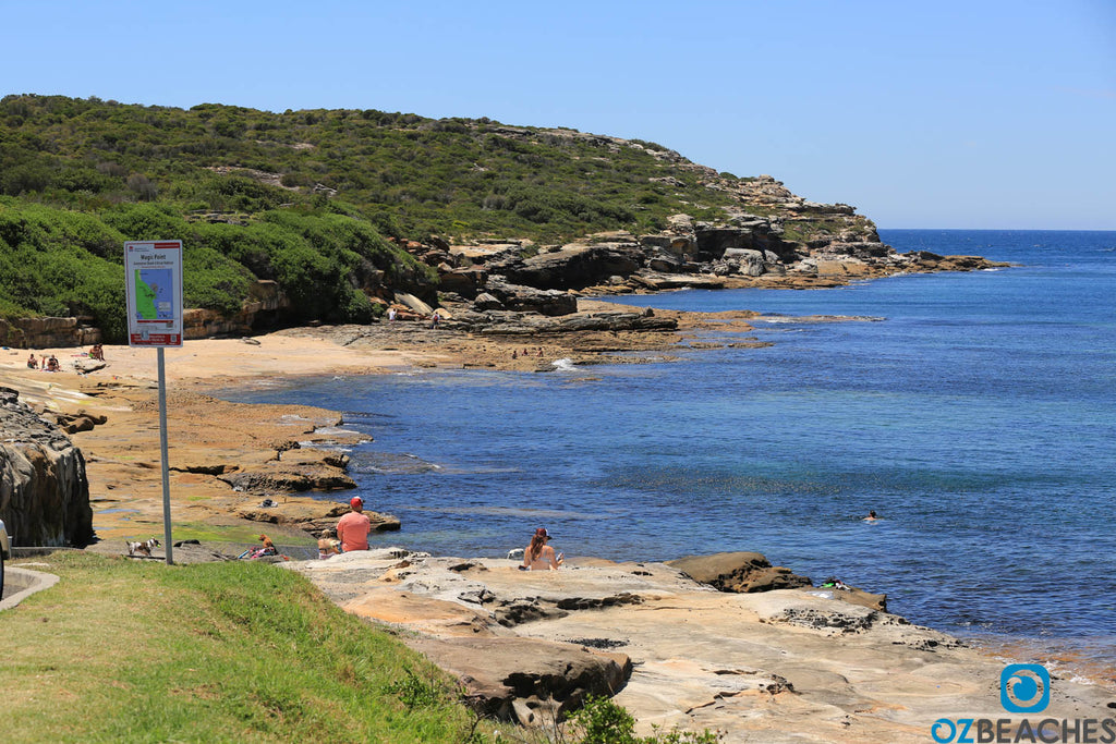 Northern end of Malabar Beach provides shelter from north easterly winds