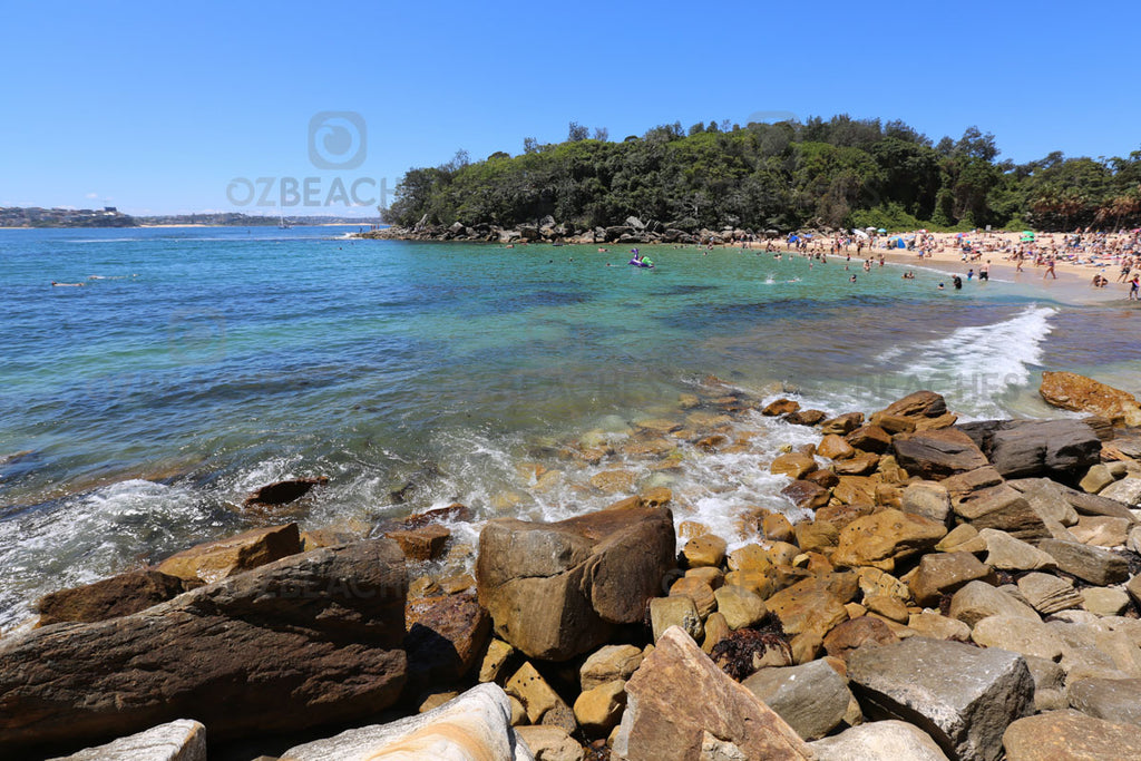 The ever calm waters of Shelly Beach 