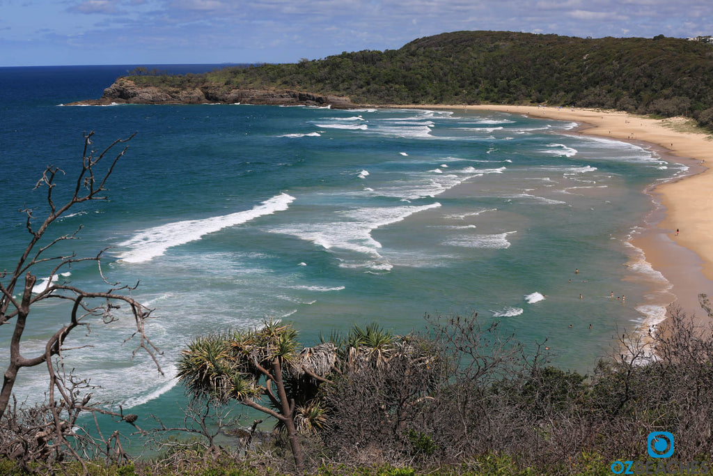 Noosa Heads coastal walk at Alexandria Bay