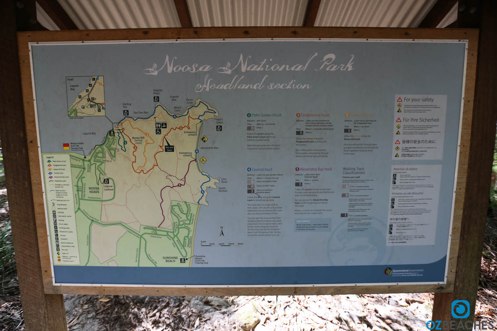 Noosa Heads National Park sign