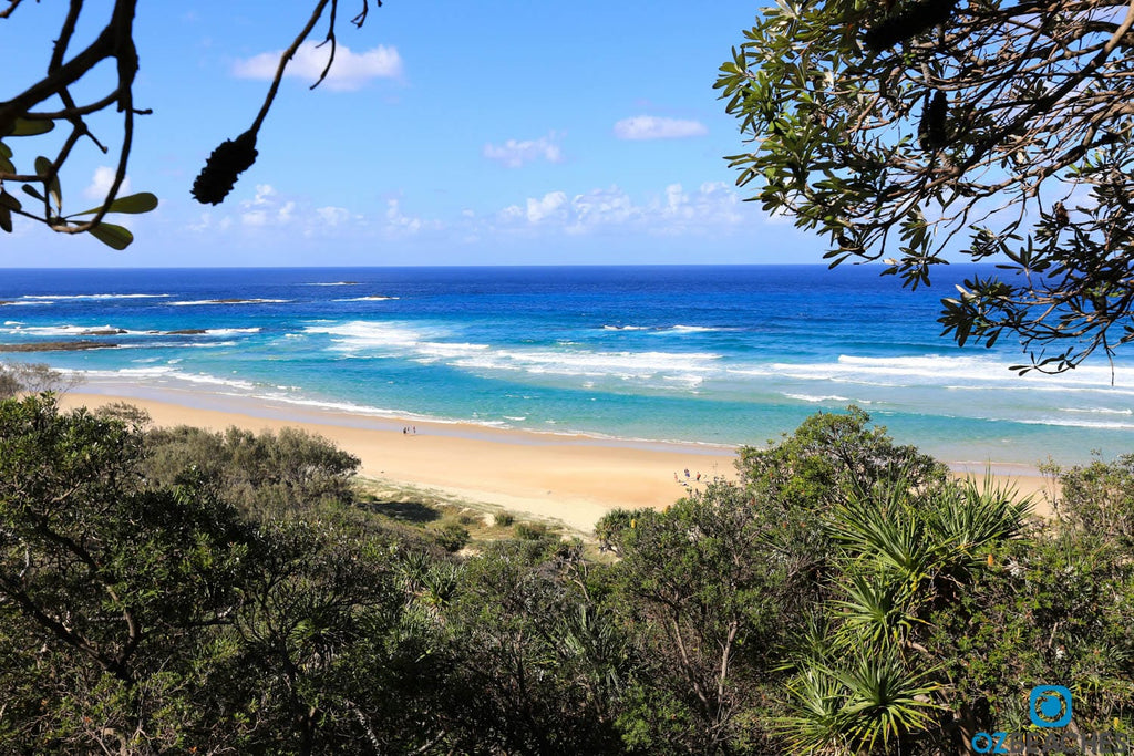 A bit of a walk down and back up but worth the trip, Frenchmans beach North Stradbroke Island QLD