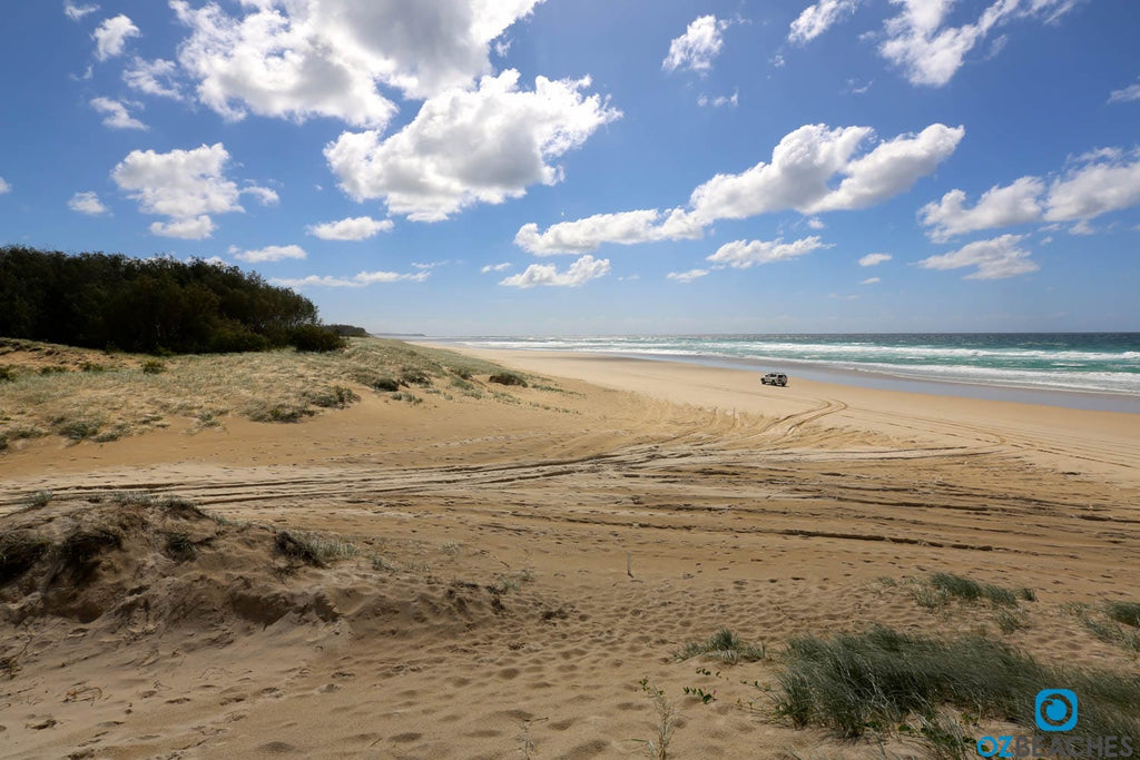 Four wheel drives are the perfect way to get around North Stradbroke Island