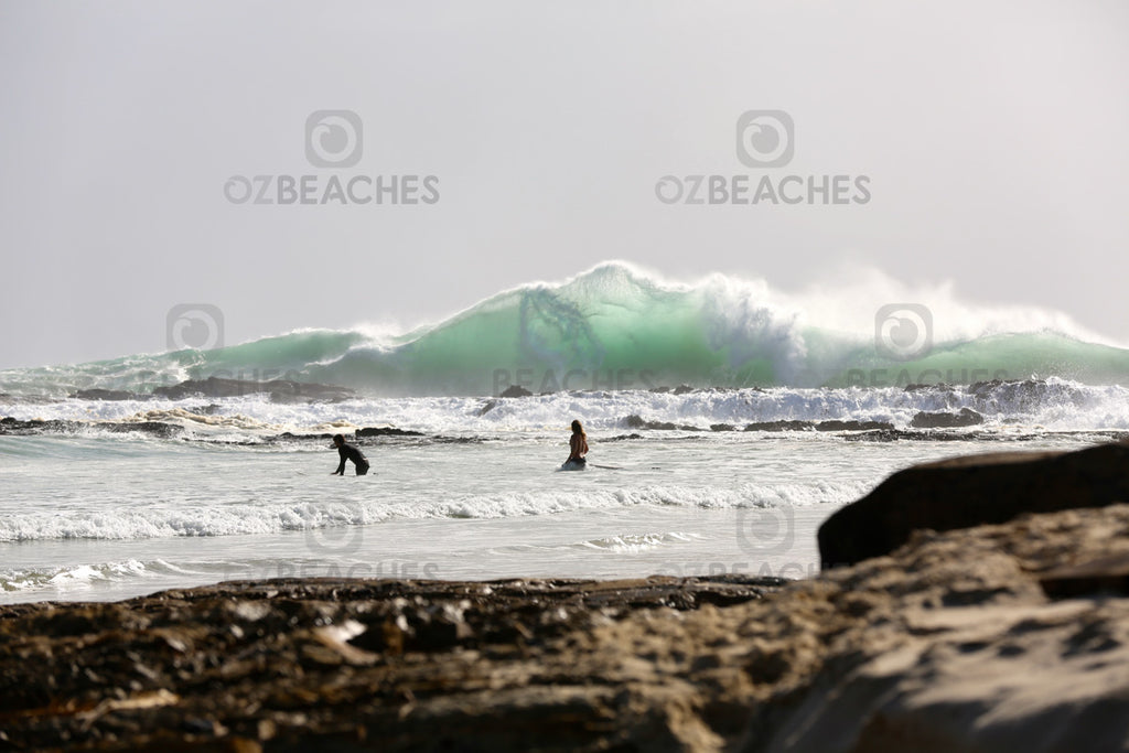 Snapper Rocks Cyclone Oma swell February 2019