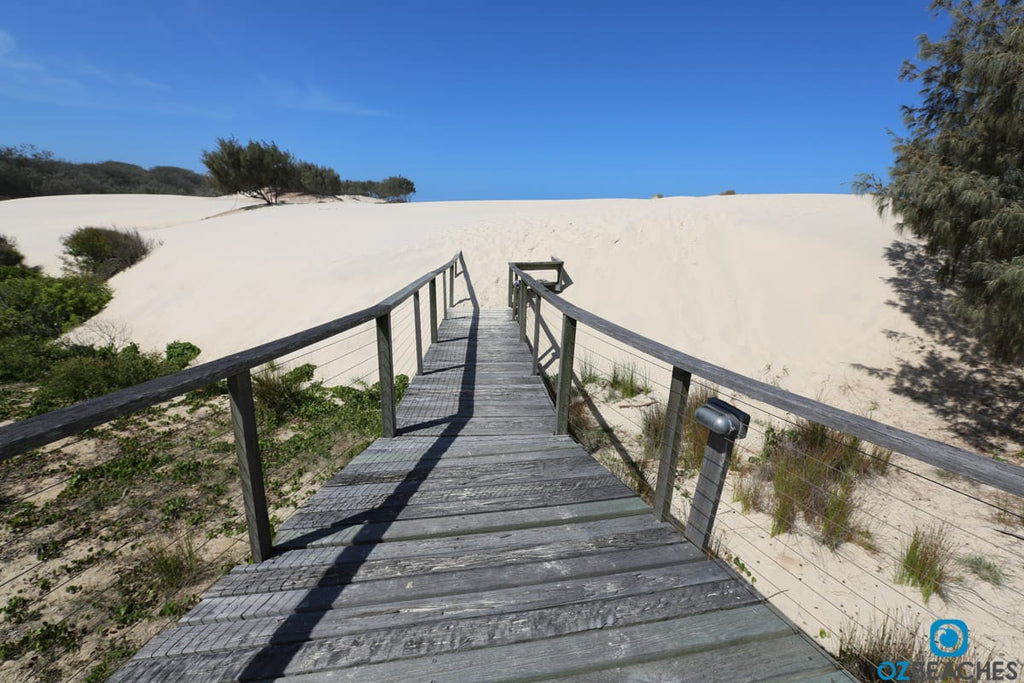 Walkway to the beach at South Stradbroke Island