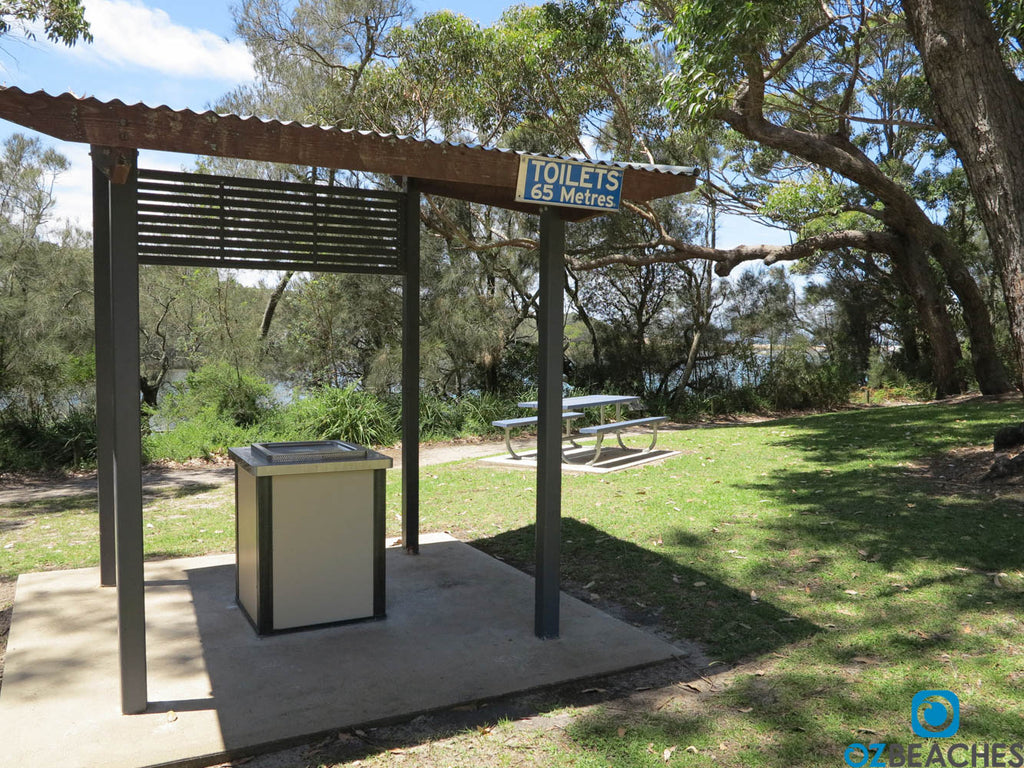 Decent picnic and park amenities at Tabourie Lake