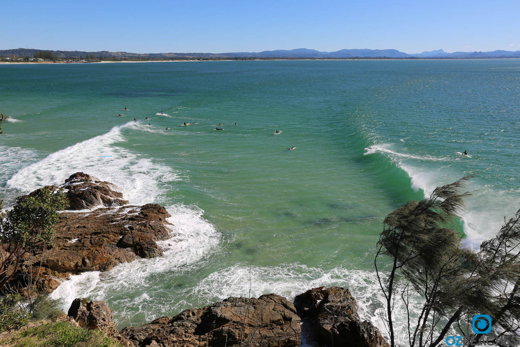 The Pass surf spot, Byron Bay NSW