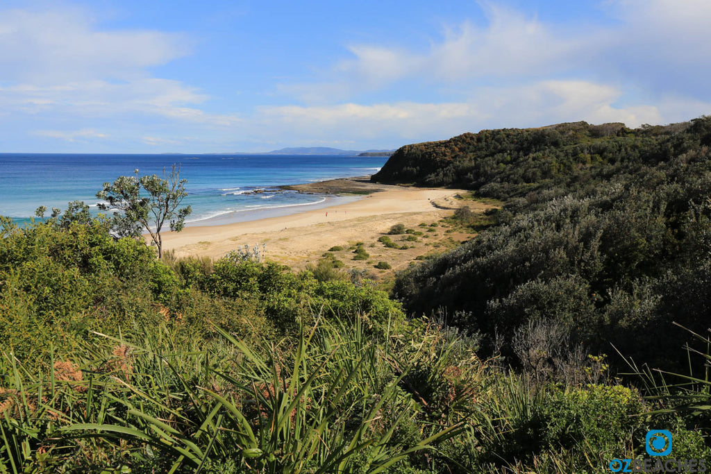 Beautiful views can be had from the top of Rennies Beach, Ulladulla NSW