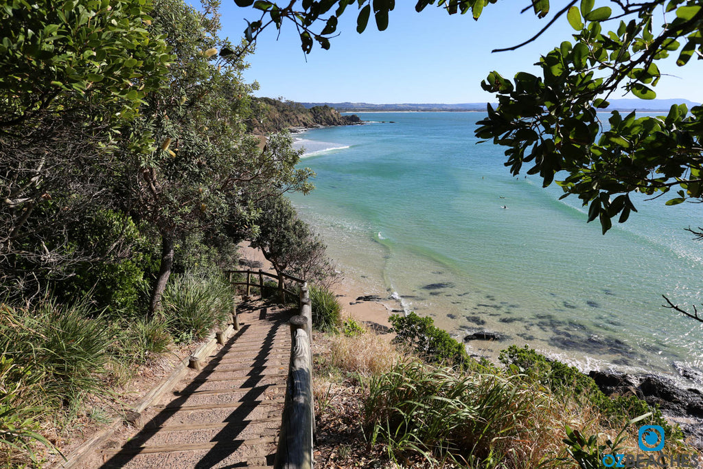 Coastal track to Wategos Beach, Byron Bay NSW