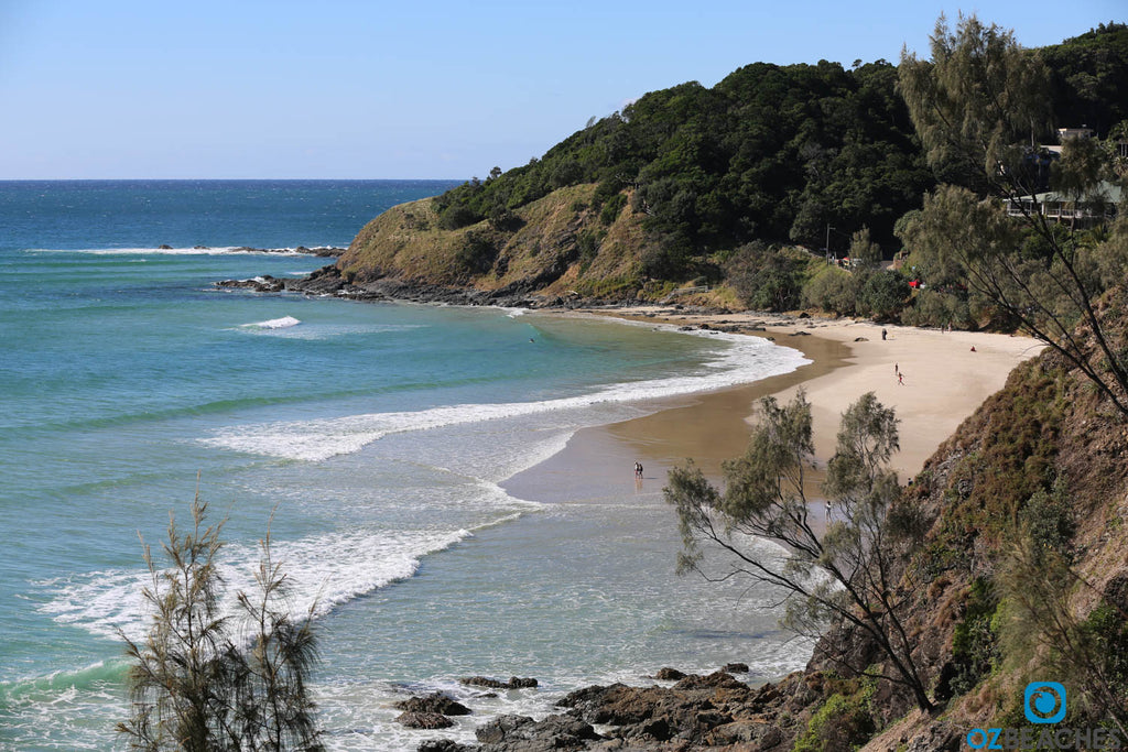 Wategos Beach at Byron Bay NSW