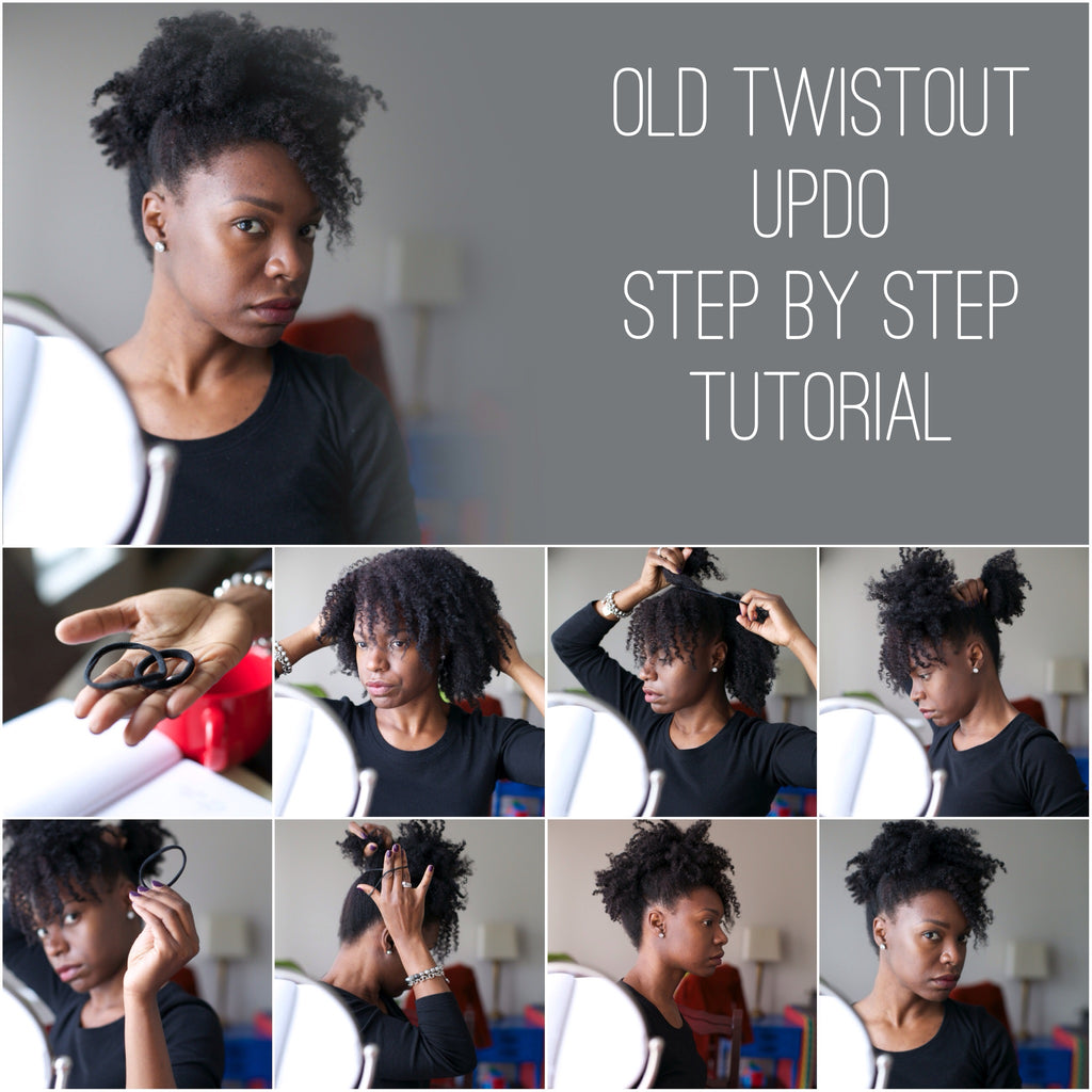 Original Twist Out Updo 