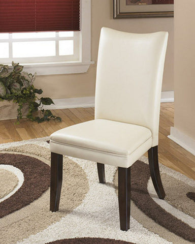 Charrell Dining UPH Side Chair (Set of 2) Ivory