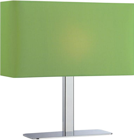 Levon 1-Light G Table Lamp Chrome/Green