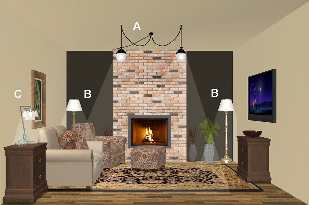 living room lighting design plan 3