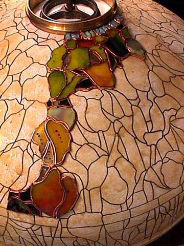 creating a tiffany lamp