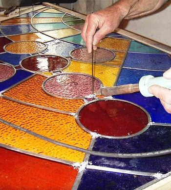 making stained glass