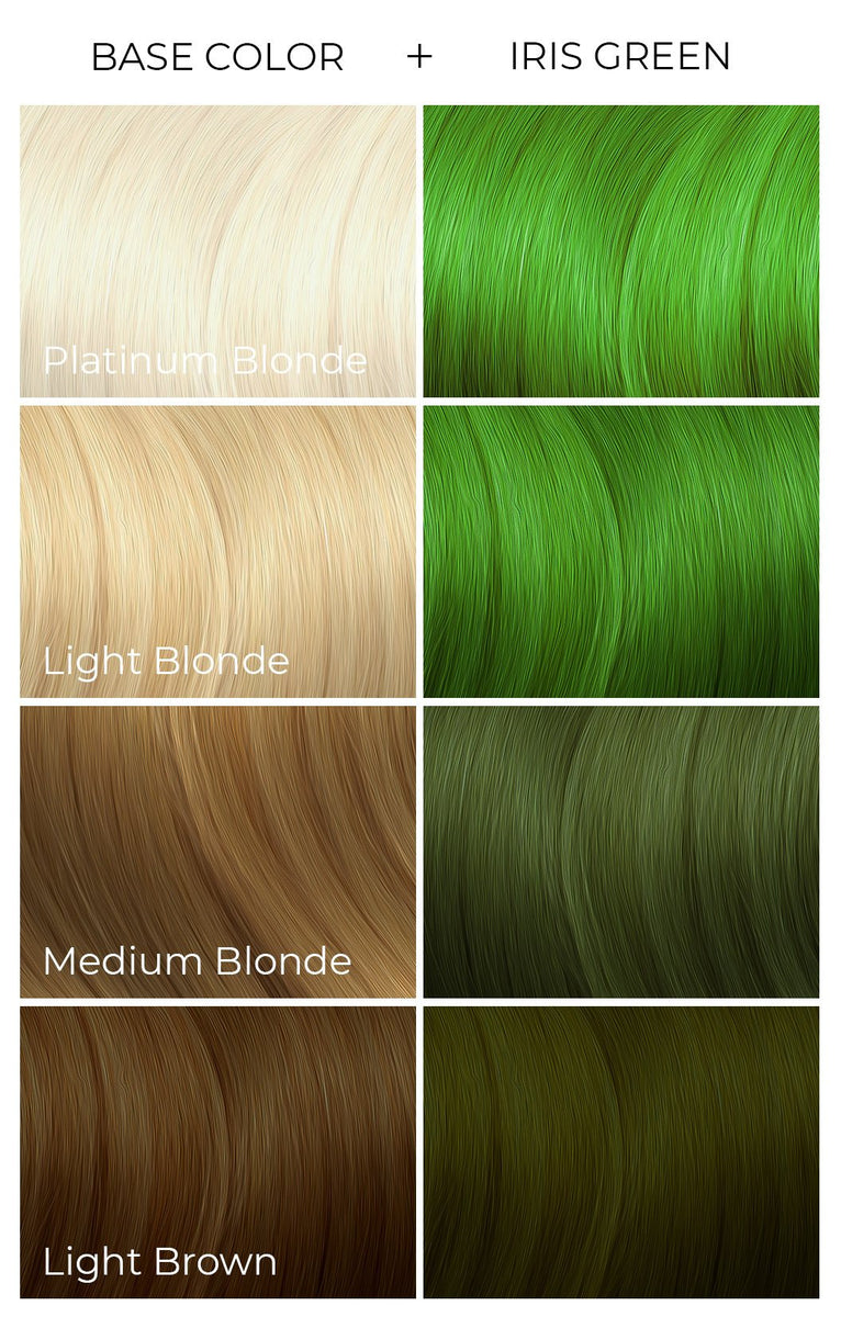 Iris Green Hair Dye – Deadly Couture Inc.