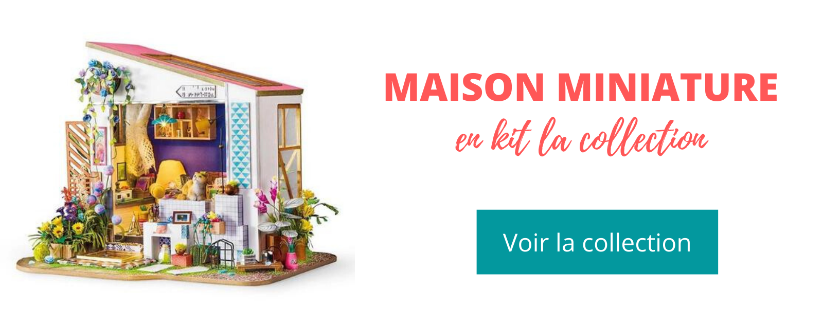 maison miniature en kit