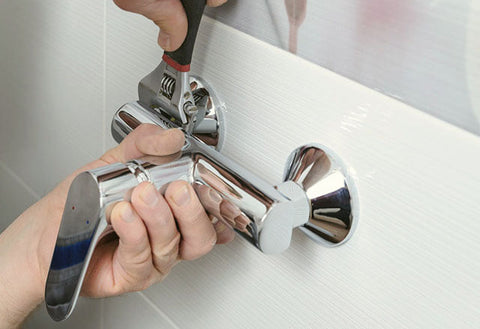 repair a shower faucet valve