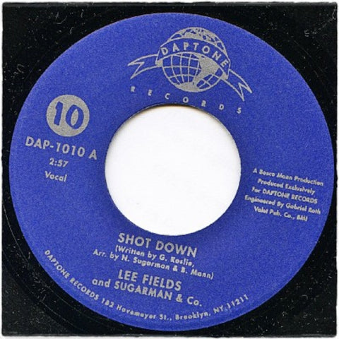 Lee Fields & Sugarman & Co. "Shot Down b/w Honey Wagon"