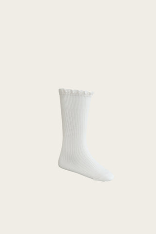 Morgan Knit Pant - Oatmeal Marle