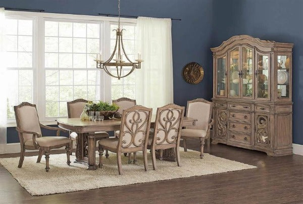 Ilana Rectangular Table W 6 Chairs Katy Furniture
