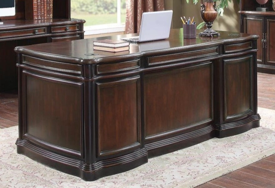 gorman double pedestal executive desk