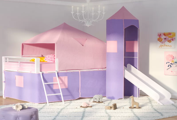 princess loft bed