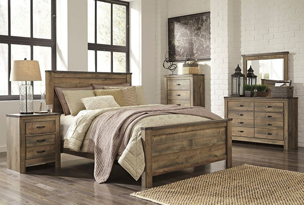 trinell king bedroom set – katy furniture
