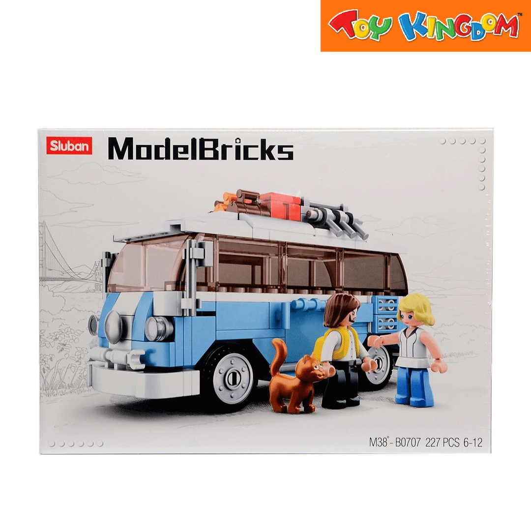 Sluban 227-pcs. Bus ModelBricks Toy for Kids | Toy