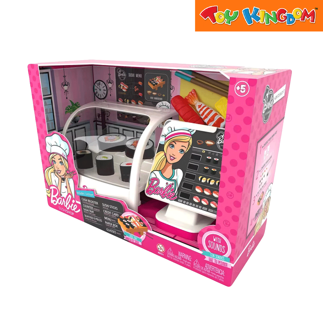 bereiden genetisch zingen Barbie Sushi Store Playset | Toy Kingdom
