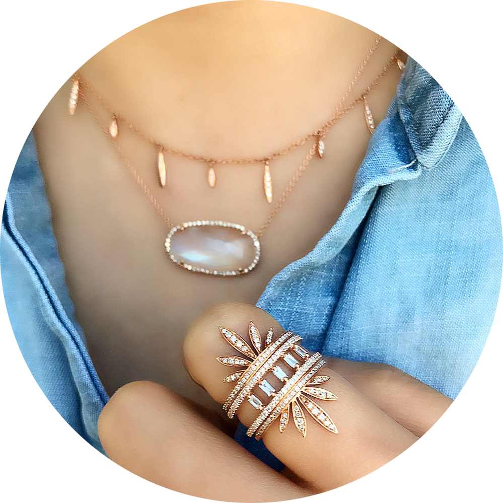 Layering Necklace Clasp  chic jewelry, simple jewelry, dainty