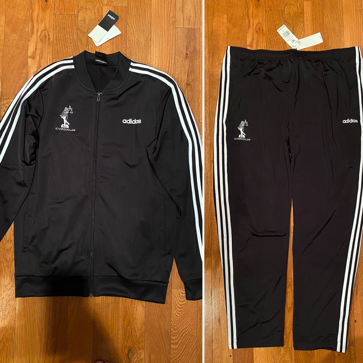 adidas sweatsuit big and tall