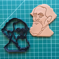Charles Dickens cookie cutter