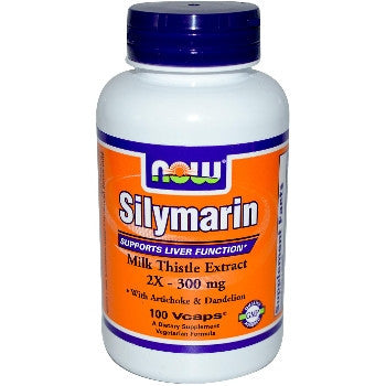 Now Foods, Silymarin, 300 mg, 100 Veggie Caps - DailyVit - 1
