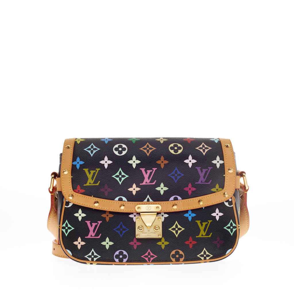 Buy Louis Vuitton Sologne Handbag Monogram Multicolor Black 121306 – Trendlee