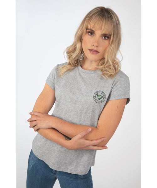 Shires Aubrion Ladies Croxley T-Shirt in Grey