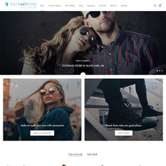 distractions shopify design