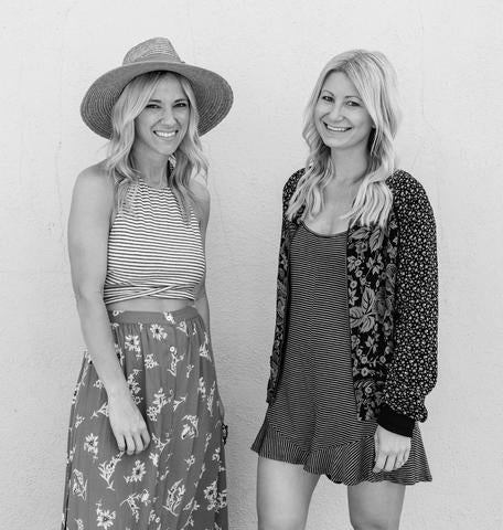 Designers of Saltwater Luxe: Kristy and Christa 