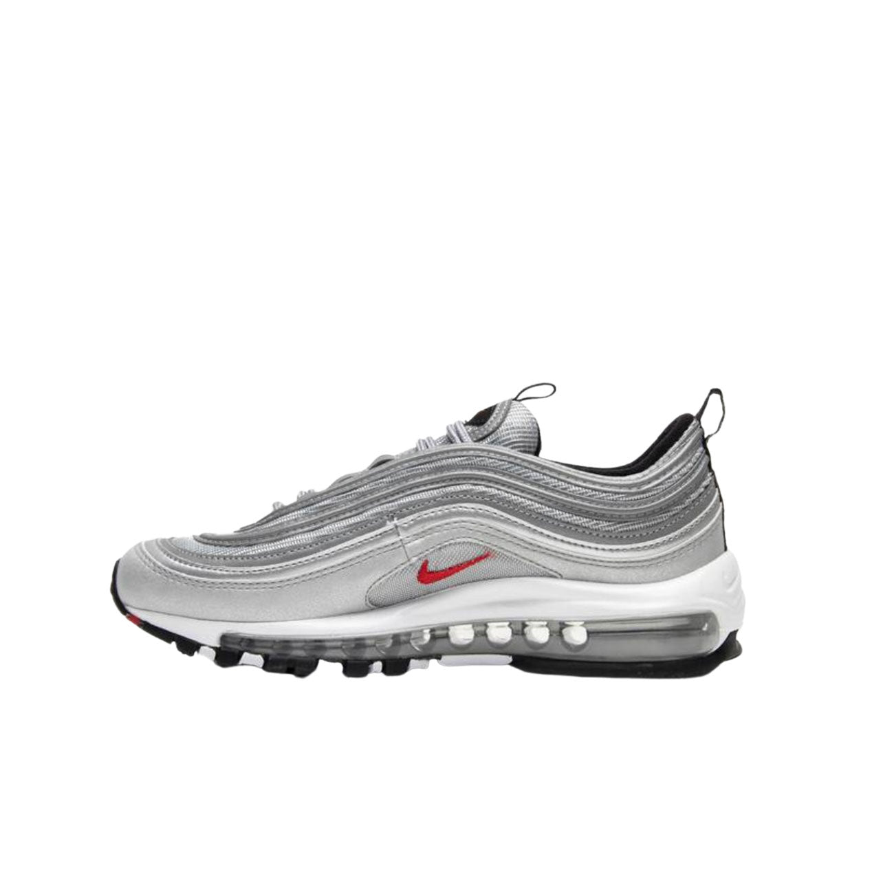 Marina Aprendizaje alias Nike Air Max 97 GS (Metallic Silver/Varsity Red-White) – Burn Rubber