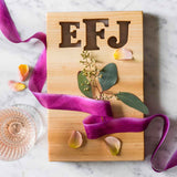 GIFTS THAT GIVE BACK - MONOGRAM CUTTING BOARD