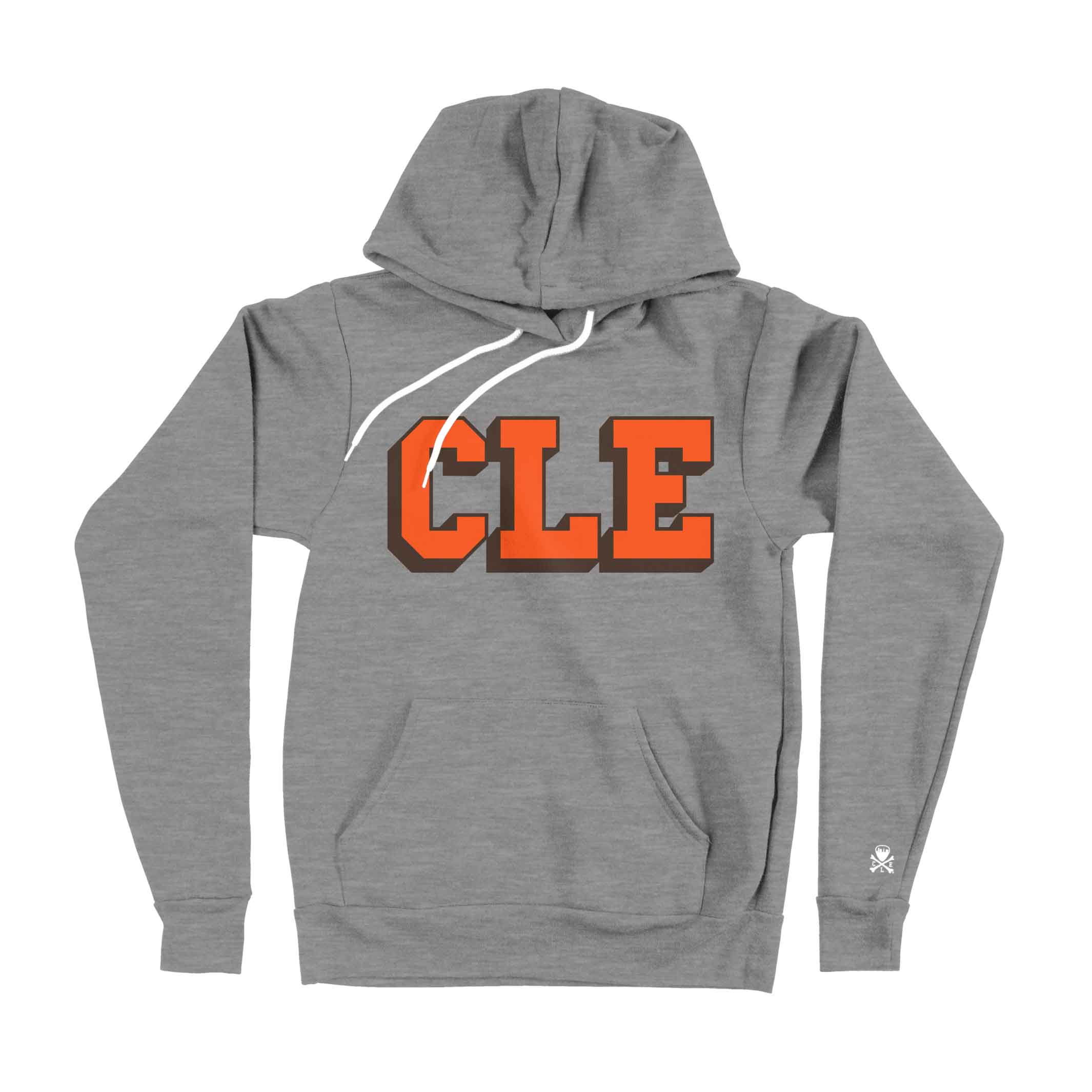CLE College - Brown/Orange - Pullover Hoodie
